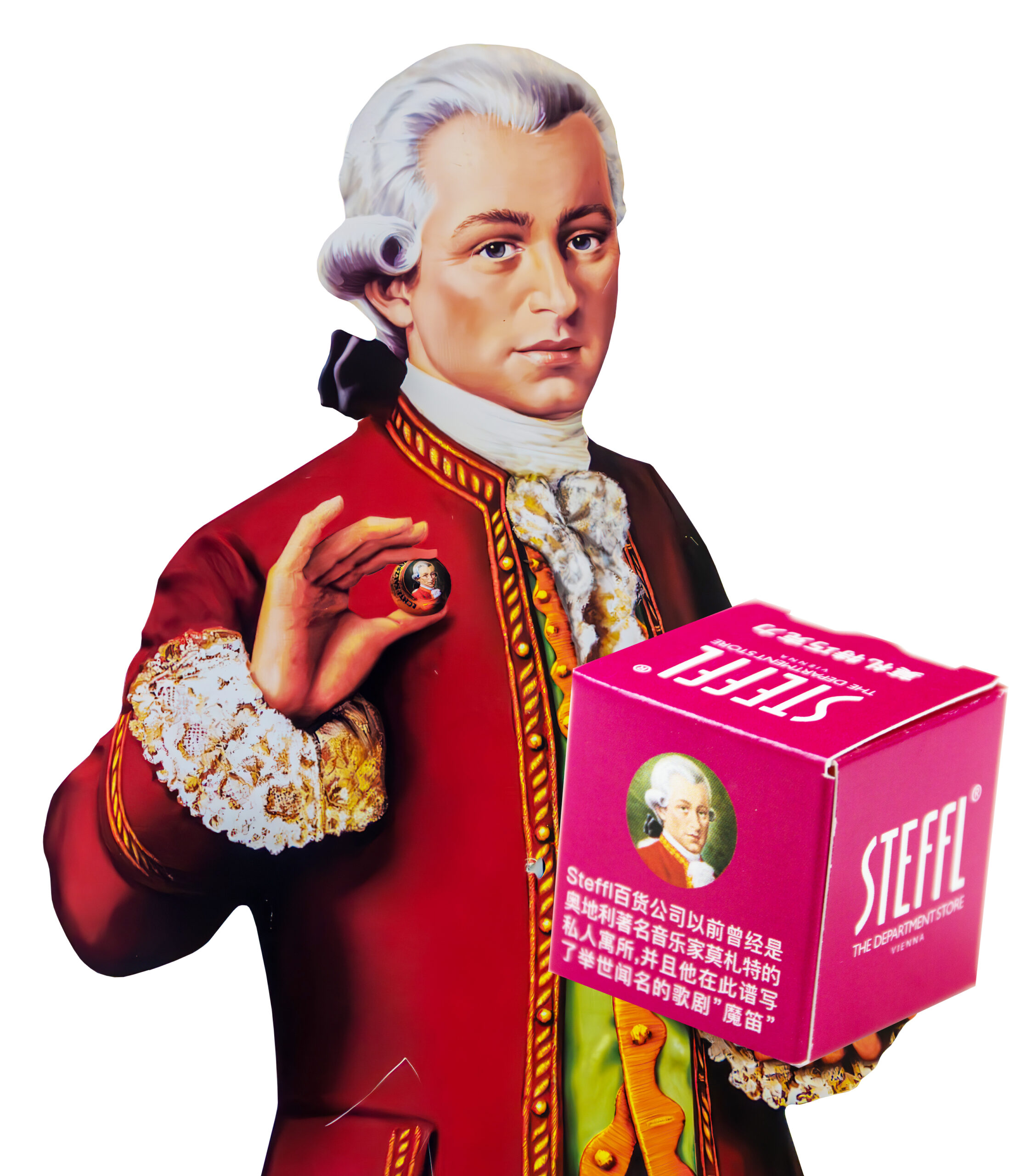 Werbegeschenk Mozartwürfel